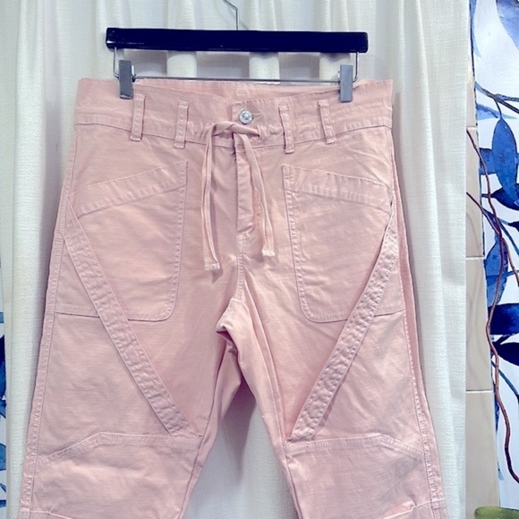 NWOT Women’s Current Elliott The Beverly Pant In Crystal Pink Size 25 - Picture 4 of 11